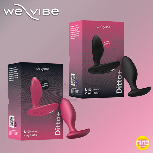 We-Vibe Sync Go 藍牙後庭震動器 粉/黑 振動器 無線遙控 親膚矽膠 靜音防水 磁吸USB 跳蛋 加拿大