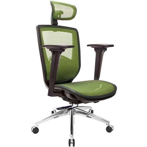GXG 高背全網 電腦椅 (鋁腳/3D扶手) TW-81Z6 LUA9