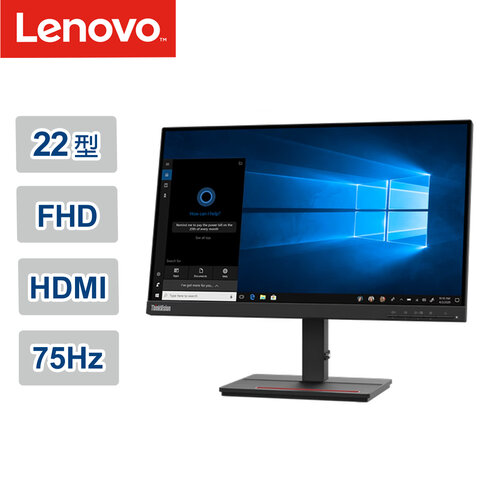 Lenovo ThinkVision S22e-20 21.5 吋顯示器 62C6KAR1WW