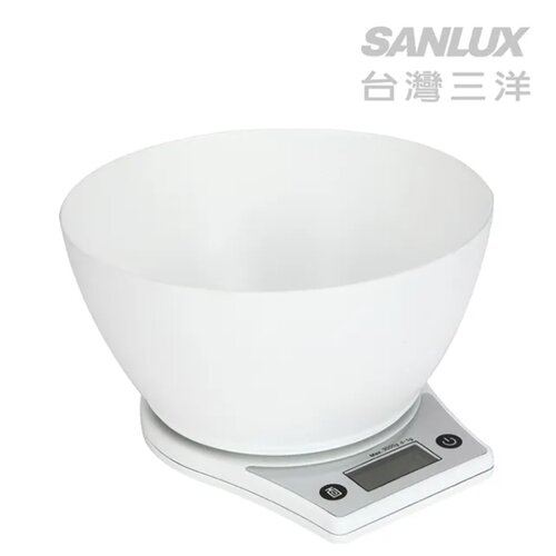 【SANLUX台灣三洋】 數位料理秤(附量碗) SYES-K454