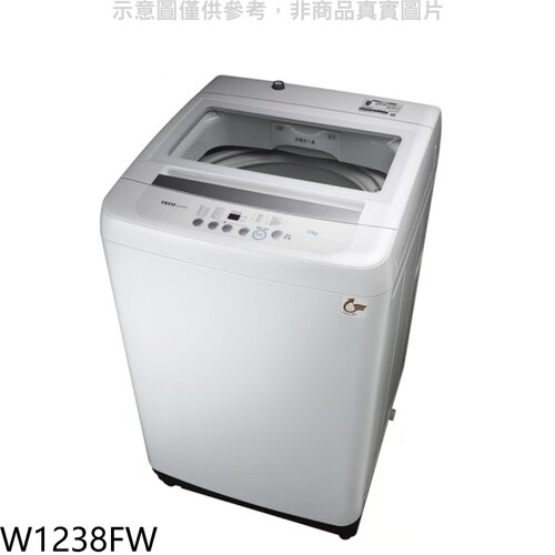 東元 12公斤洗衣機(含標準安裝)【W1238FW】