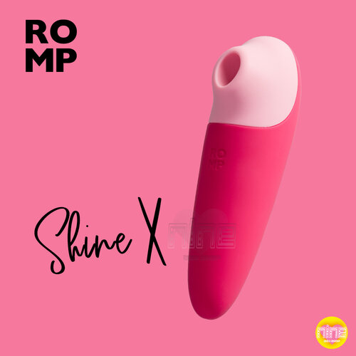 ROMP Shine X 吸吮愉悅器 空氣吸啜技術 強力吸吮 親膚矽膠 USB 針式充電 防水 色彩繽紛 情趣用品 德國