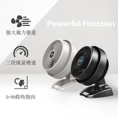 【VORNADO 沃拿多】 渦流空氣循環機 530B/530W 黑/白