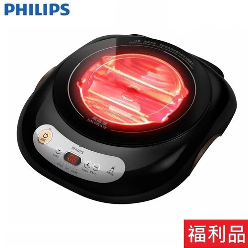 【箱損福利品】【PHILIPS 飛利浦】不挑鍋 黑晶爐 HD4970