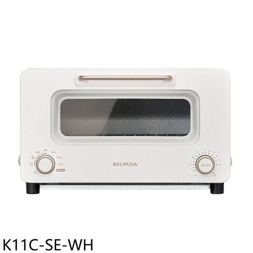 BALMUDA百慕達 The Toaster Pro蒸氣白金色烤麵包機(商品卡400元)【K11C-SE-WH】