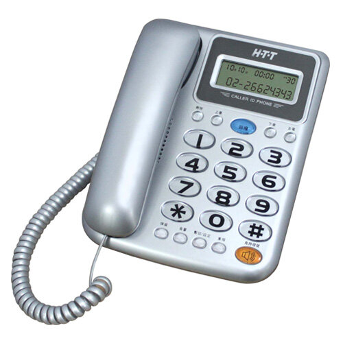 HTT 有線電話機 F-505 (混色出貨)
