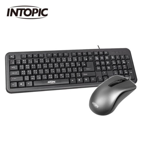 【INTOPIC 廣鼎】KBC-953 USB 有線鍵盤滑鼠組