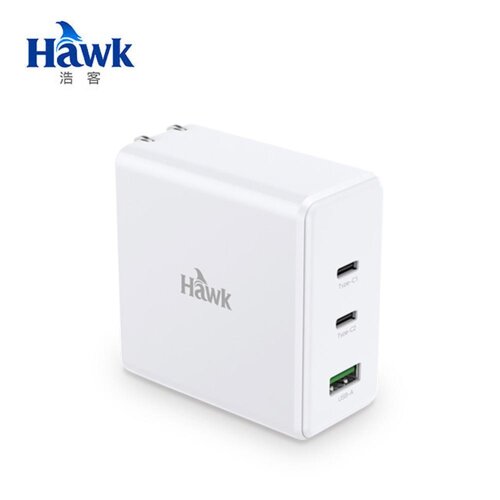 【Hawk 浩客】100W高速PD電源供應器-白