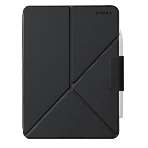 【PITAKA】 MagEZ Folio2 iPad Pro 11吋 多角度支架折疊皮革保護套-黑