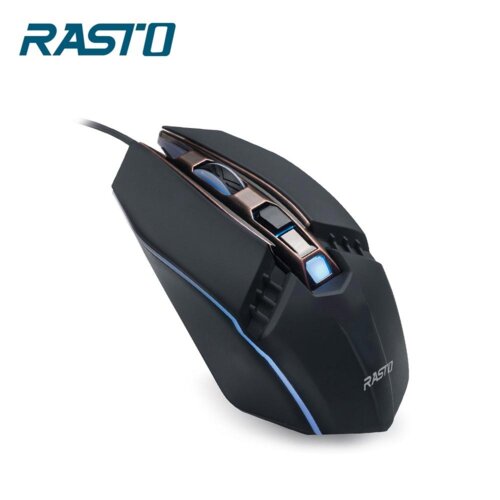 【RASTO】RM23 電競RGB發光有線滑鼠