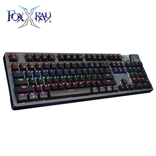【FOXXRAY 狐鐳】FXR-HKM-78 塔勒斯戰狐機械電競鍵盤-茶軸