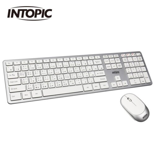 【INTOPIC 廣鼎】KCW-951 2.4G Hz無線剪刀腳鍵盤滑鼠組