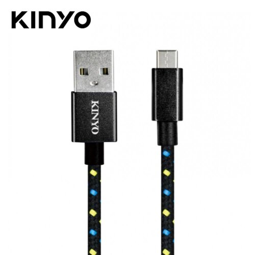 【KINYO 耐嘉】USB-B12 Micro USB 鋁合金編織線
