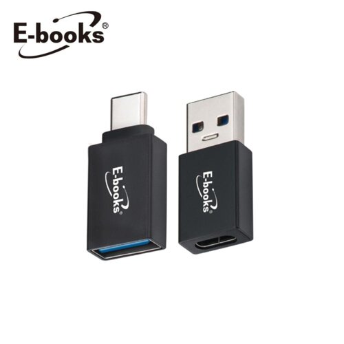 【E-books】XA27 Type-C USB 3.2雙向互轉轉接頭雙入組