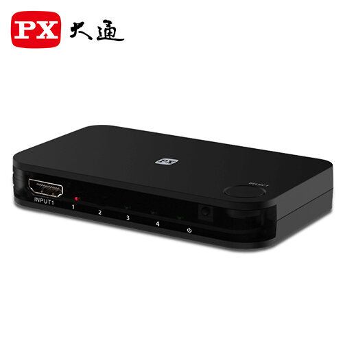【PX大通】HD2-417 HDMI 切換器 [4進1出]
