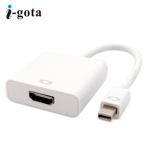 【i-gota】miniDisplayPort 公-HDMI 母 轉接頭