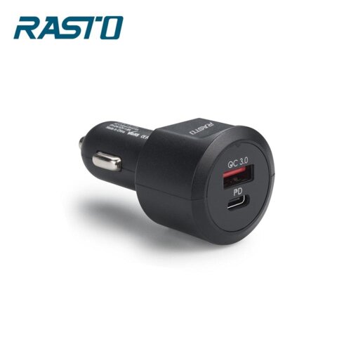 【RASTO】RB12 車用18W快速充電器