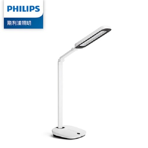Philips 飛利浦 軒誠 66110 LED護眼檯燈-白色 PD010