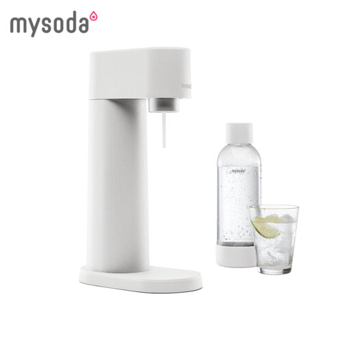 芬蘭【mysoda】Woody氣泡水機-樹冰白 WD002-W