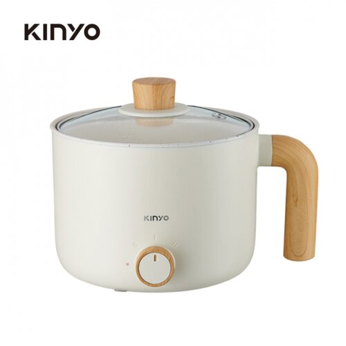【KINYO】FP-0876 多功能陶瓷美食鍋 珍珠白