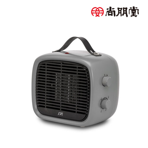 尚朋堂 冷暖兩用陶瓷電暖器SH-2425B《灰》