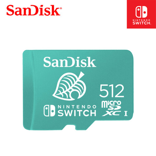 【SanDisk】SWITCH 專用 microSDXC UHS-I U3 512GB 記憶卡