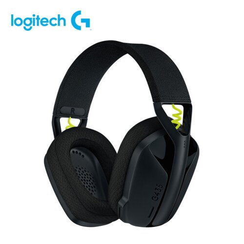 【Logitech 羅技】G435 輕量雙模無線藍芽耳機 魅力黑