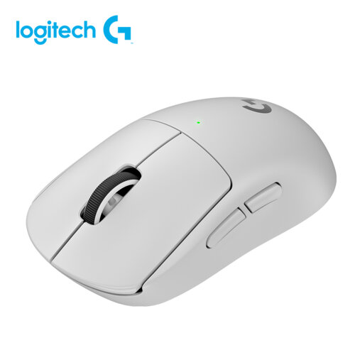 【Logitech 羅技】G PRO X 無線輕量滑鼠二代 白色