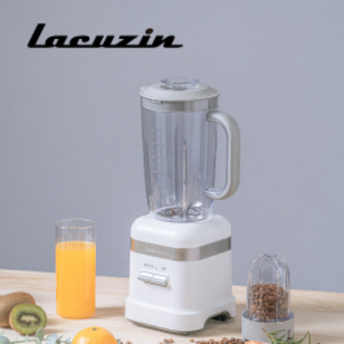 【Lacuzin】隨身瓶果汁研磨調理機 - 珍珠白