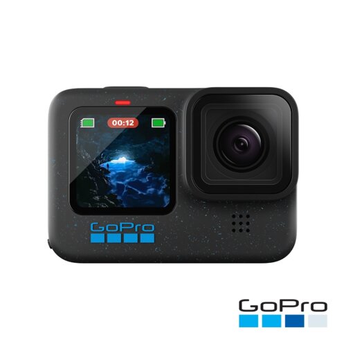 【GoPro】HERO12 Black 全方位運動攝影機｜單機+原廠電池
