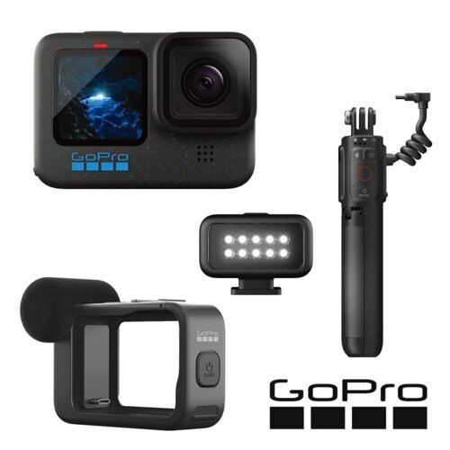 【GoPro】HERO 12 Black 全方位運動攝影機創作者套組