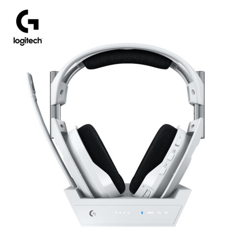 【Logitech 羅技】ASTRO A50X 無線遊戲耳機 白色