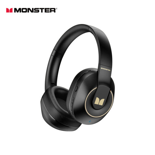 【MONSTER 魔聲】HI-FI 遊戲藍牙耳機 MON-XKH01 墨霧黑