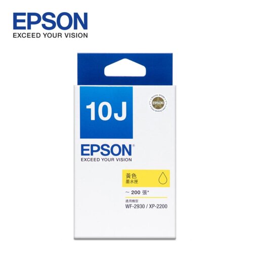 【EPSON】T10J450 黃色墨水匣