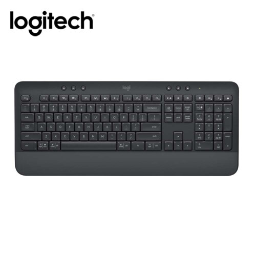 【Logitech 羅技】K650 無線舒適鍵盤 石墨灰