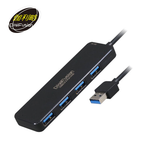 【伽利略】 USB3.0 4埠 HUB【PEC-HS080】