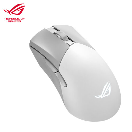 【ASUS 華碩】ROG Gladius III Wireless AimPoint 電競滑鼠 白色