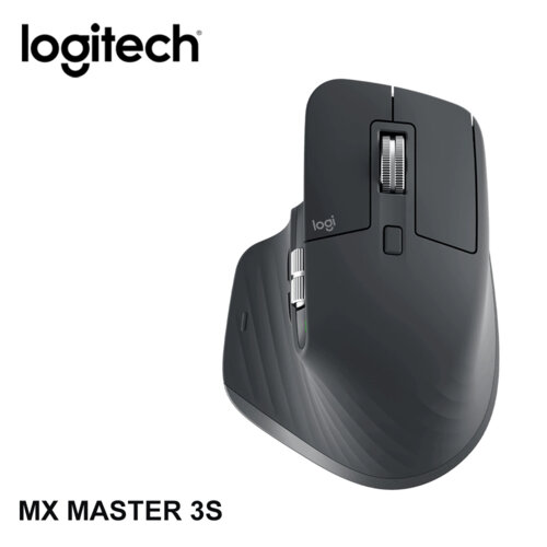 【Logitech 羅技】MX MASTER 3S 無線滑鼠/石墨灰