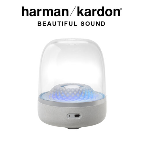 【Harman Kardon】藍牙喇叭 Aura Studio 4 四代無線水母 白色