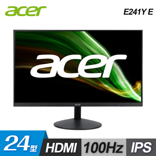 【Acer 宏碁】E241Y E 24型 IPS 電競螢幕